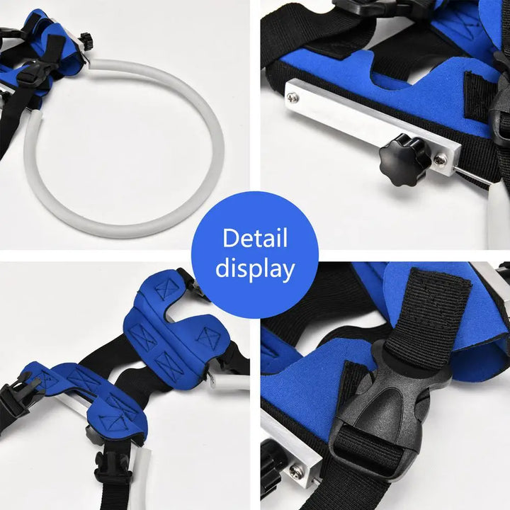 Harness for blind dogs: see without seeing, move forward without fear