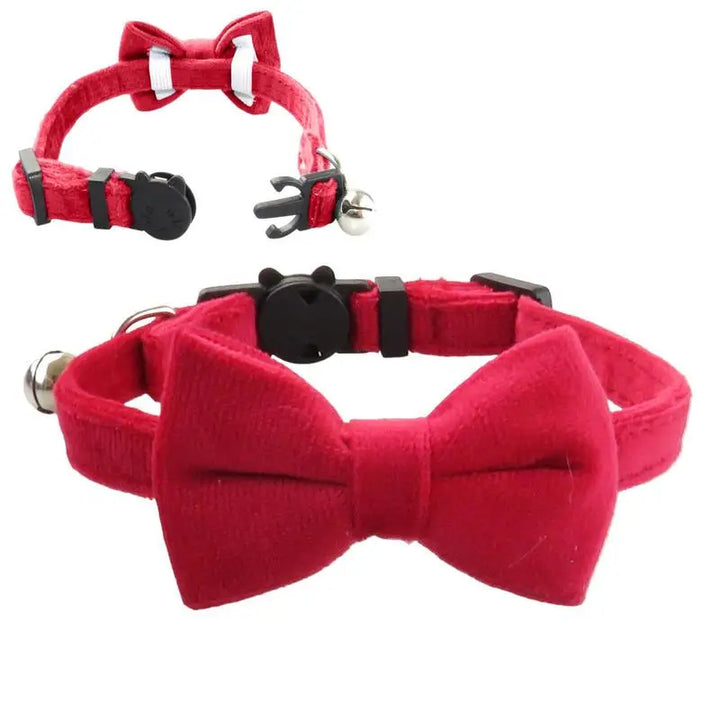 Dog &amp; Cat Bow Tie Collar: Understated Chic, Visible Love, Precious Memories