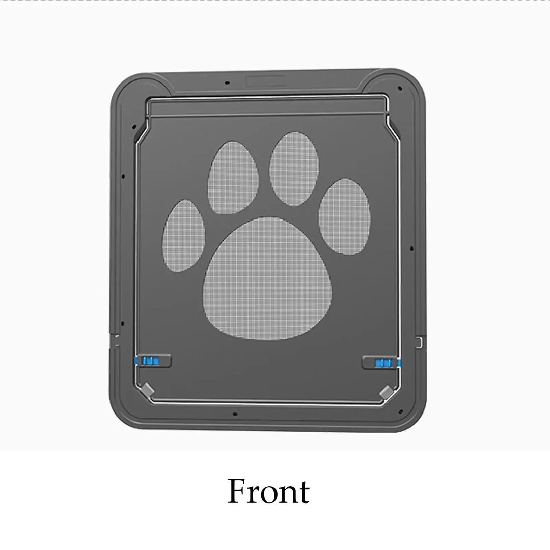 Screen door for cats and dogs, free access without noise