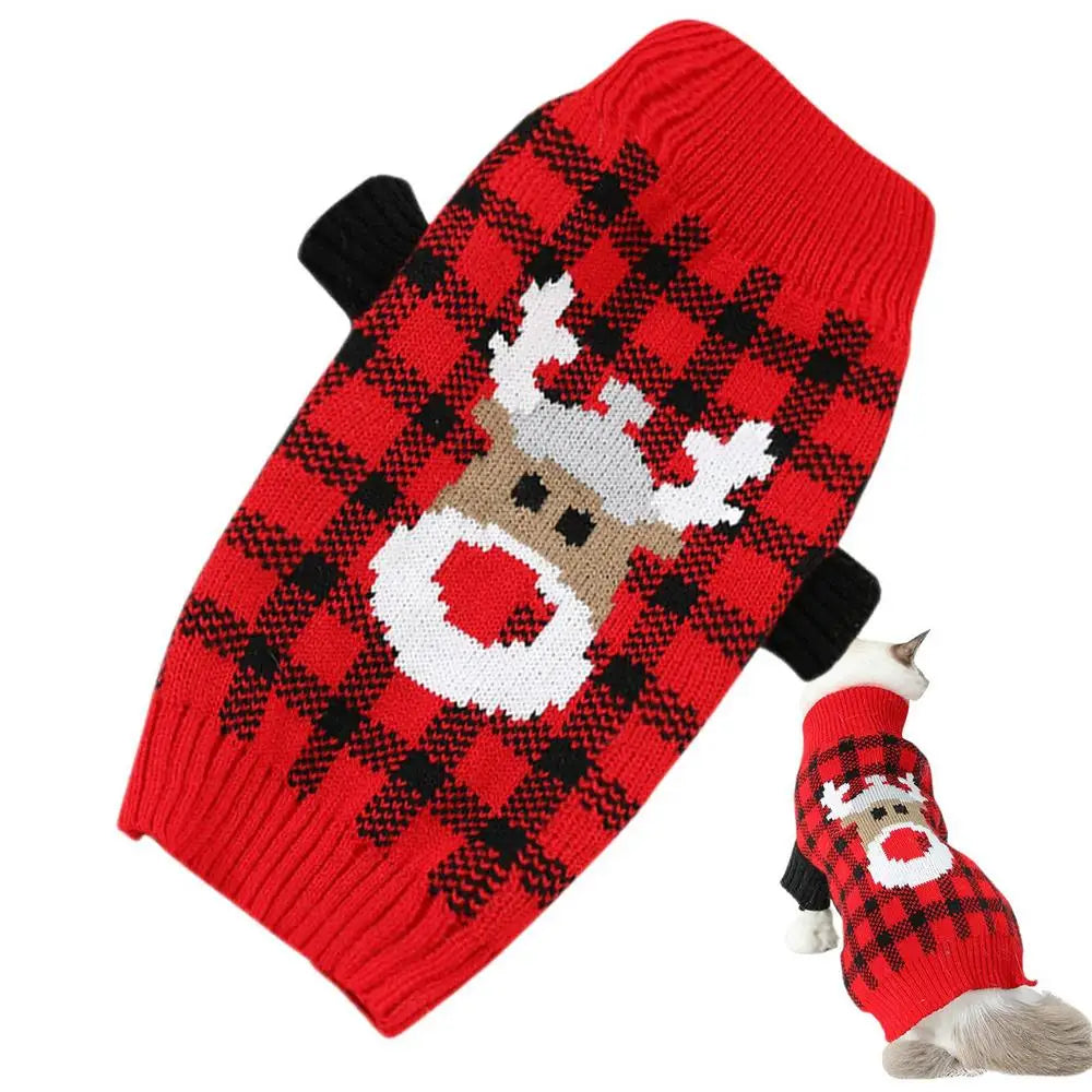 Soft, warm and loving Christmas sweater for dogs or cats