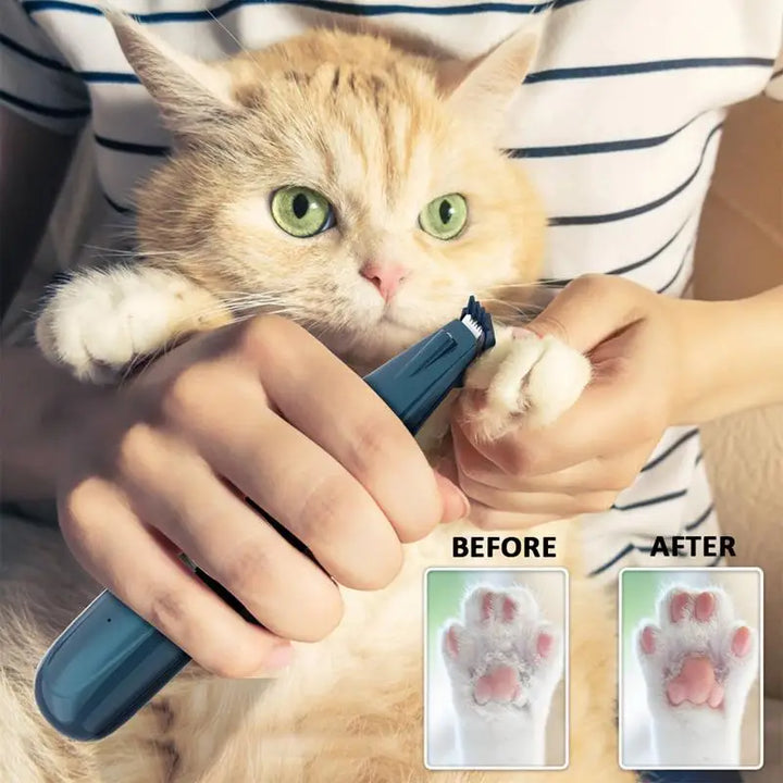 Precision grooming for sensitive areas of cats &amp; dogs