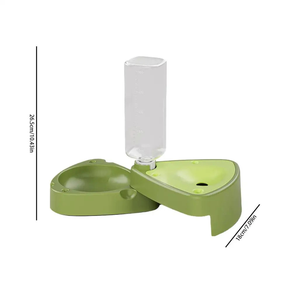 3-in-1 Dog and Cat Bowl – Drink + Eat Anywhere
