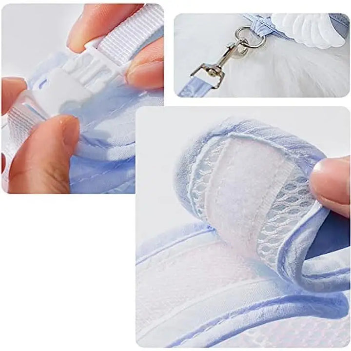 Cute Soft Breathable Angel Wings Kitten Harness