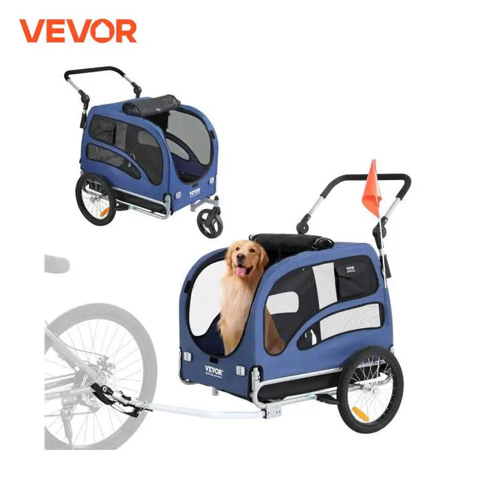 Bike trailer for dogs: share your most beautiful journeys in complete harmony
