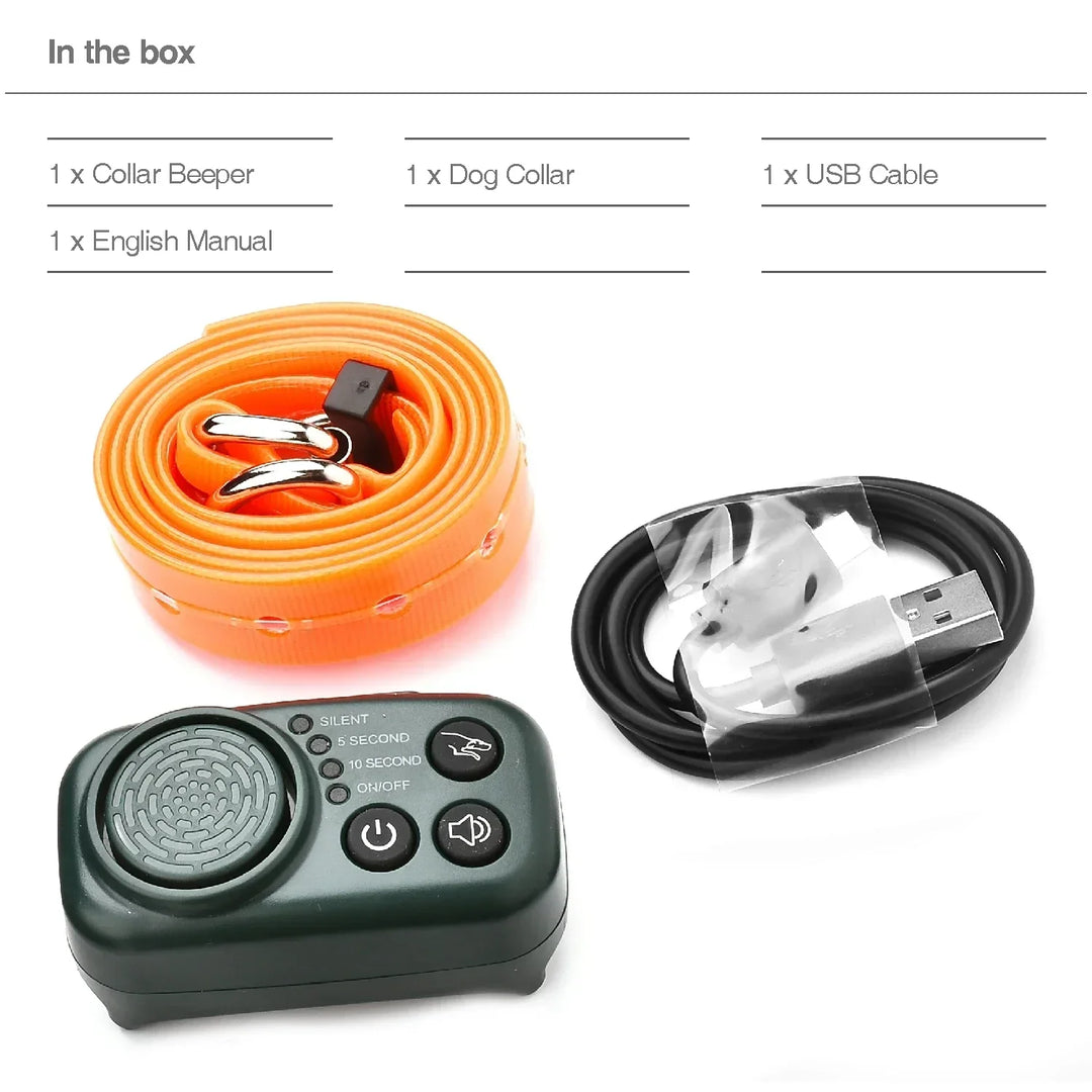 Dog Sound Collar - One Signal, and He Returns Confidently