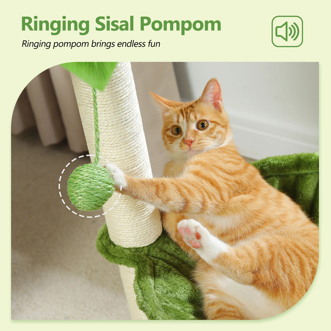 Flower cat tree: softness, style &amp; serenity every day