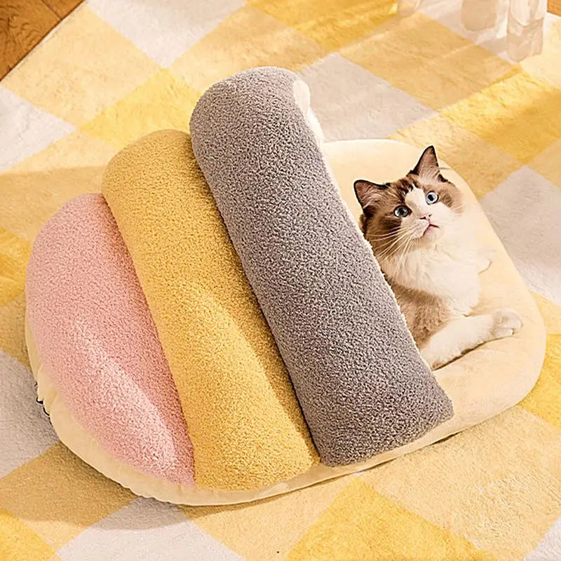 Cat Hideaway Bed: A Cocoon of Love, Warmth, and Security