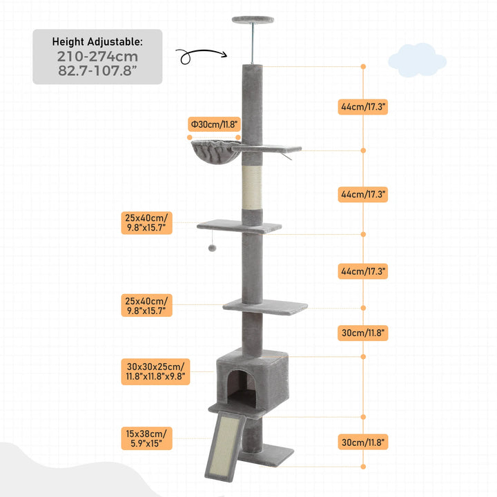 Vertical &amp; Mystical Designer Cat Tree – The Dark Kingdom of Climbers