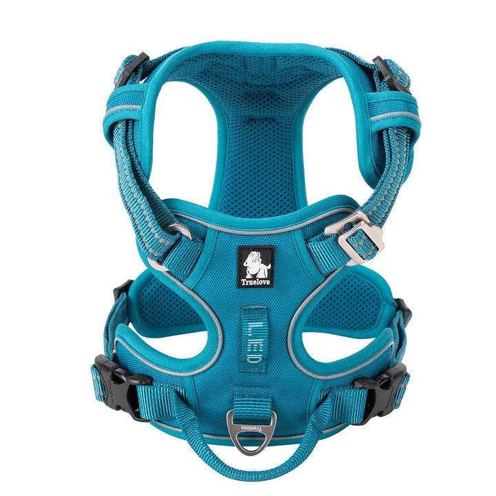 Harnais Réfléchissant Anti-Traction Premium pour Chiens Truelove - HautePattes