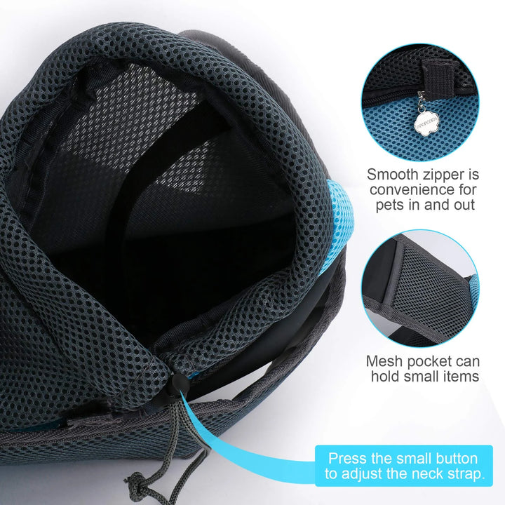 Dog &amp; cat carrier bag: close to you, comfortable in your own little world