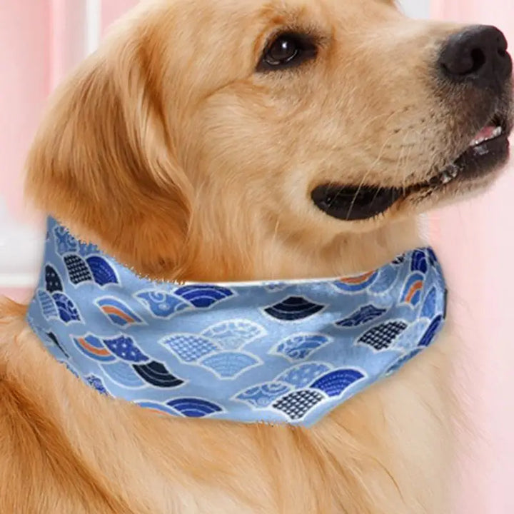 Cooling Bandana for Dogs and Cats - Gentle Coolness Immediate Relief