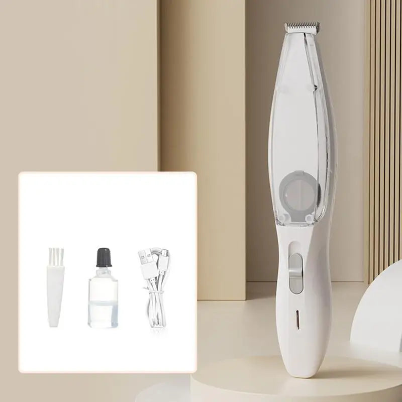 Vacuum Dog Clipper – Clean Cut, No Hair on the Floor