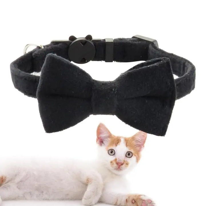 Dog &amp; Cat Bow Tie Collar: Understated Chic, Visible Love, Precious Memories