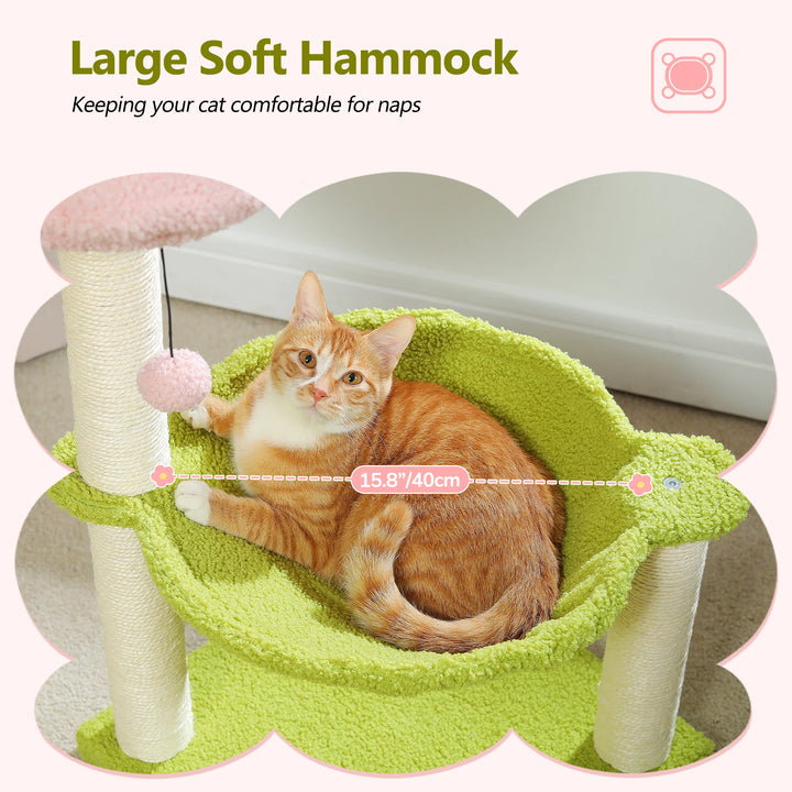 Flower cat tree: softness, style &amp; serenity every day