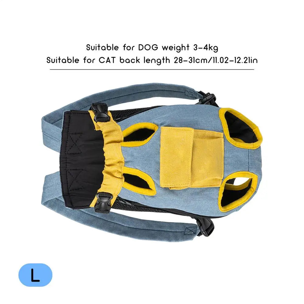 Dog &amp; cat carrier backpack: soft cocoon, intact bond, light heart