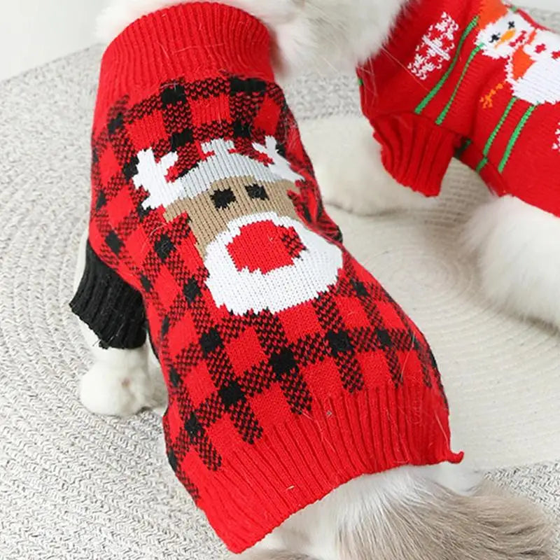 Soft, warm and loving Christmas sweater for dogs or cats