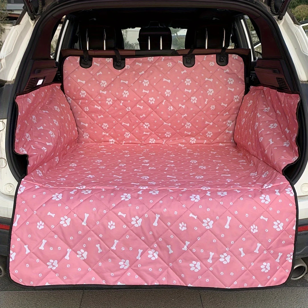 Dog trunk cover: for traveling together, with complete peace of mind