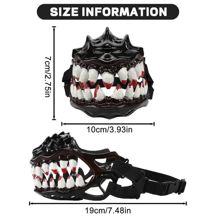 Halloween Dog Muzzle: Monstrous Mouth, Loving Comfort