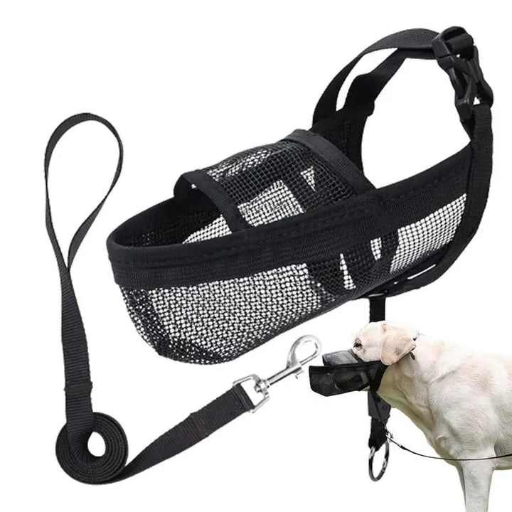 2XL Mesh Dog Muzzle: Gentle Control, Total Comfort