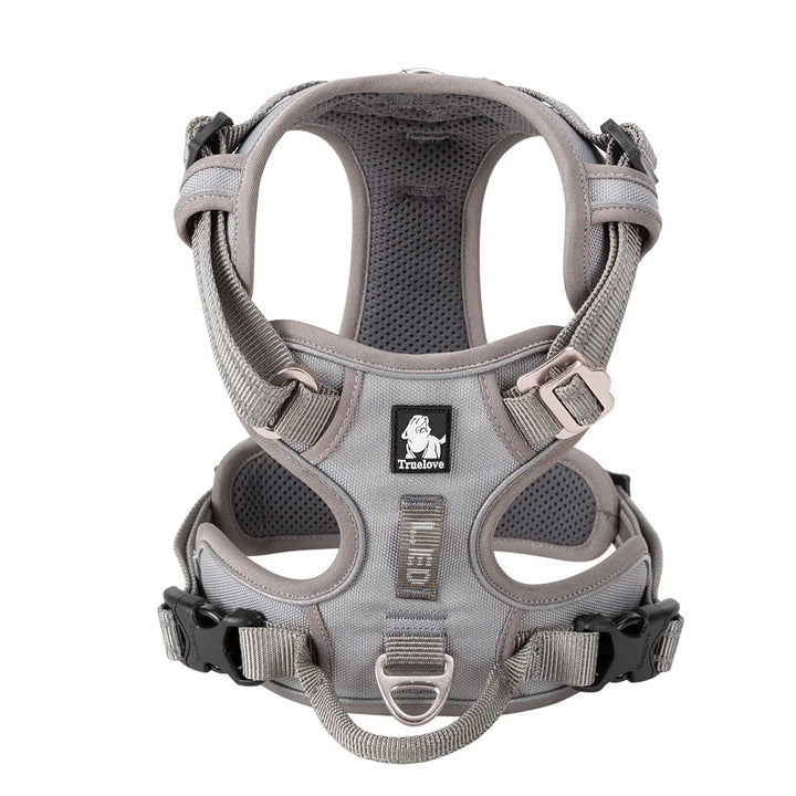 Harnais Réfléchissant Anti-Traction Premium pour Chiens Truelove - HautePattes