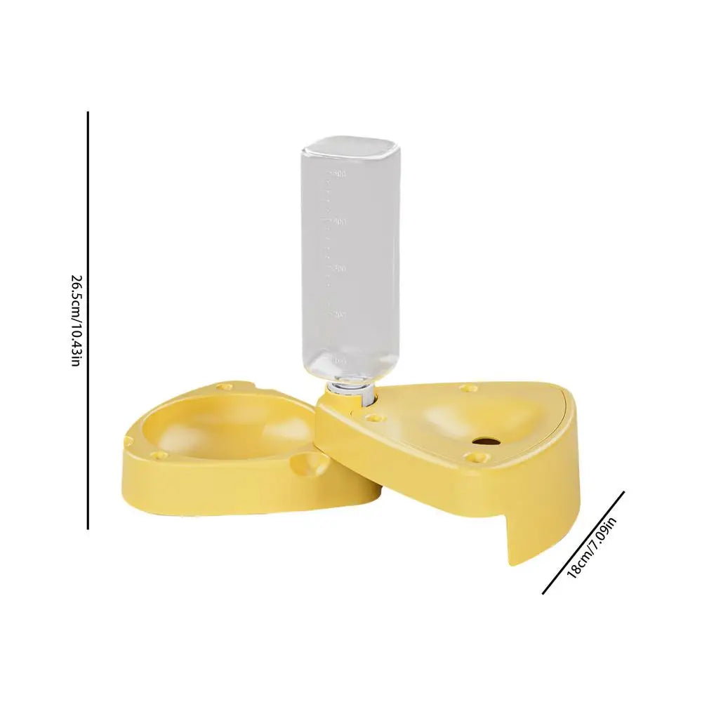 3-in-1 Dog and Cat Bowl – Drink + Eat Anywhere