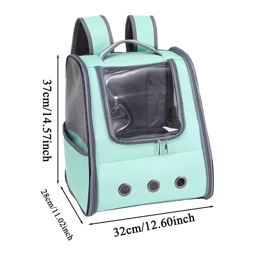 Foldable carrier bag for dogs and cats, secure and lightweight cocoon