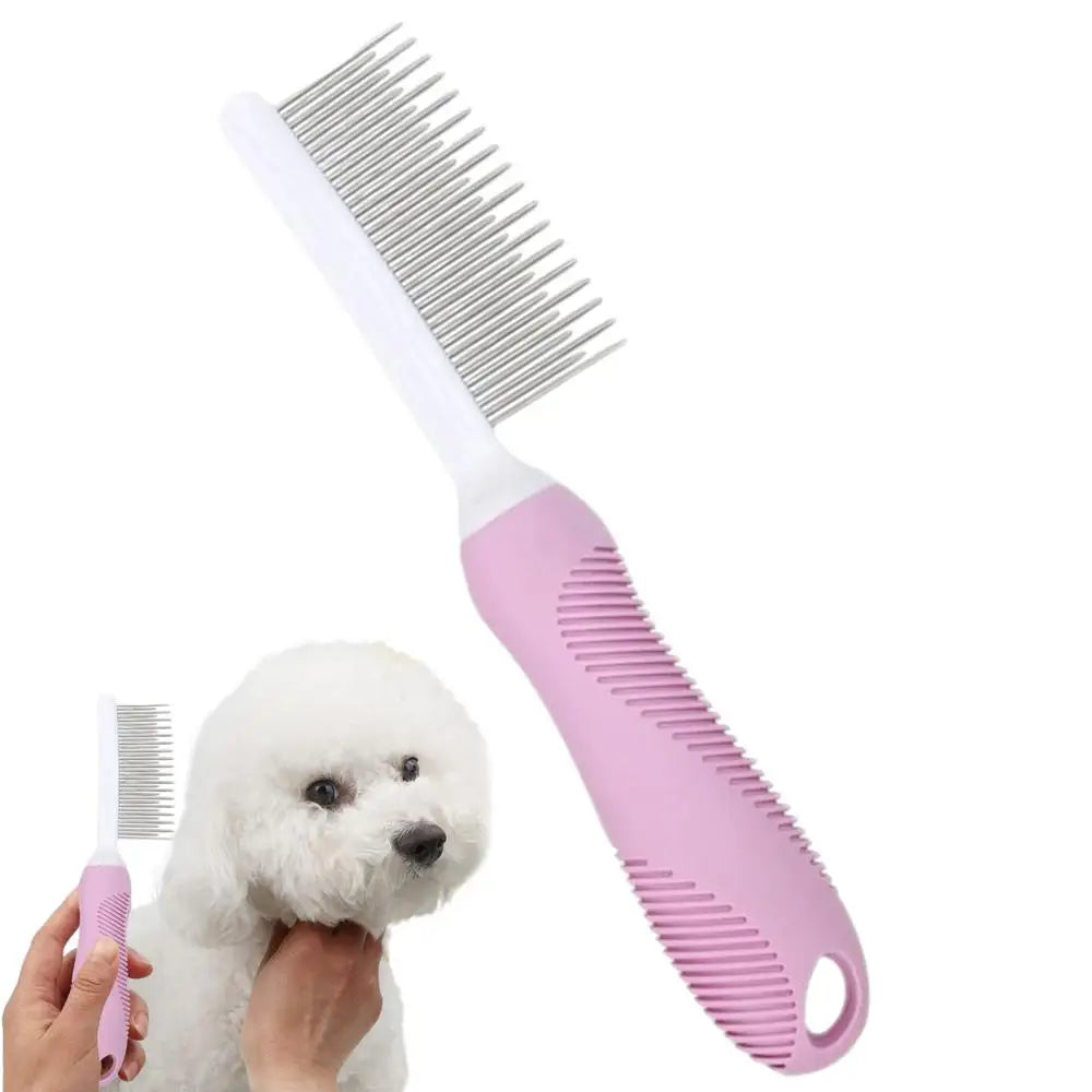 Cat grooming comb: gentle detangling, strengthened bond