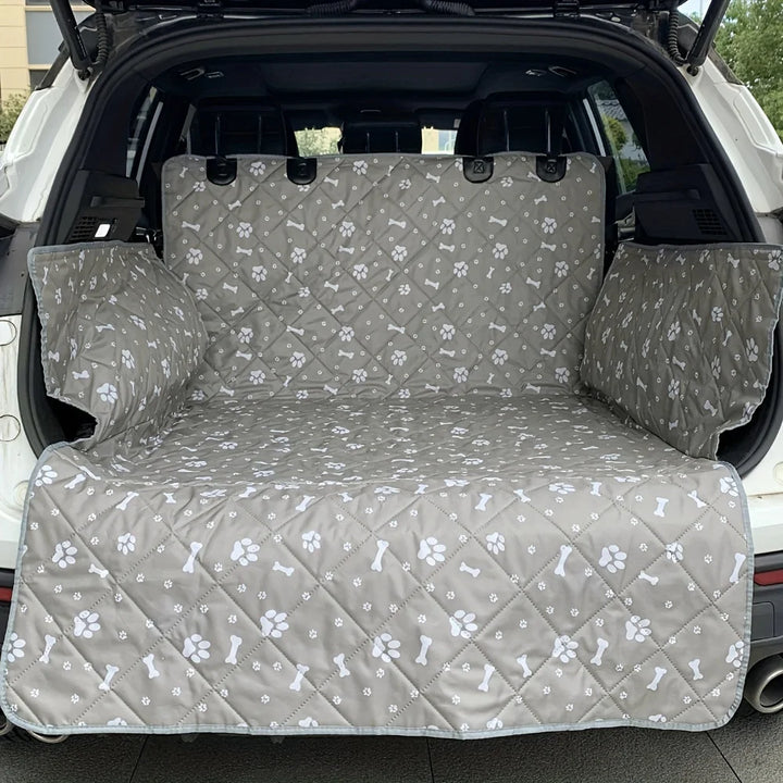 Dog trunk cover: for traveling together, with complete peace of mind