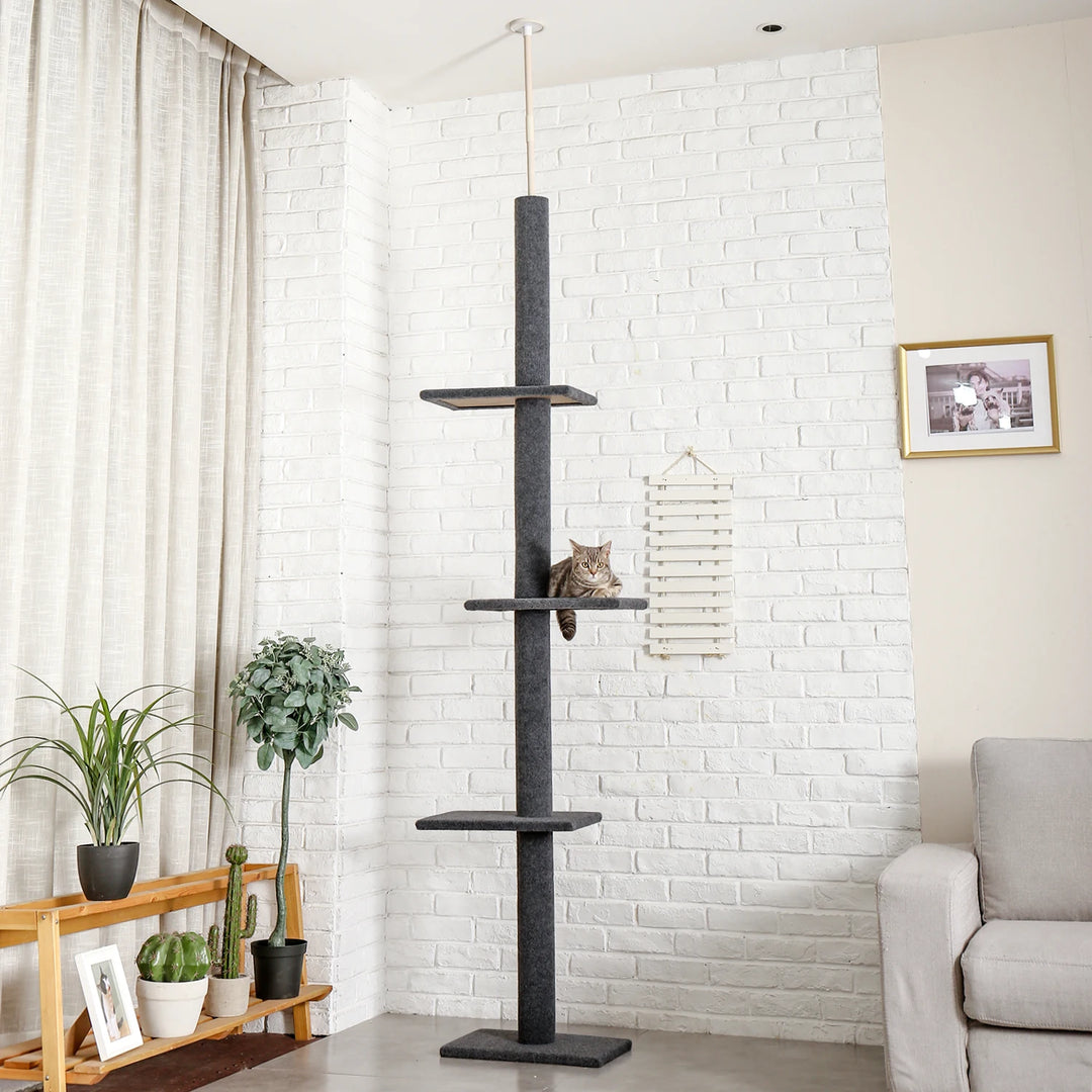 The Cactus Cat Tree – 5 Levels, Hammock &amp; Amazing Style