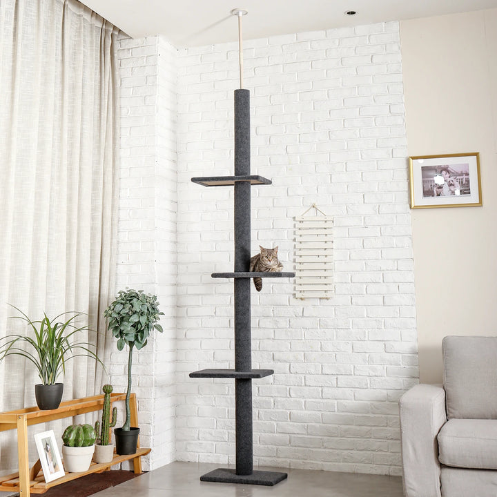 The Cactus Cat Tree – 5 Levels, Hammock &amp; Amazing Style