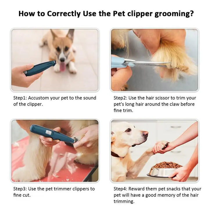 Precision grooming for sensitive areas of cats &amp; dogs
