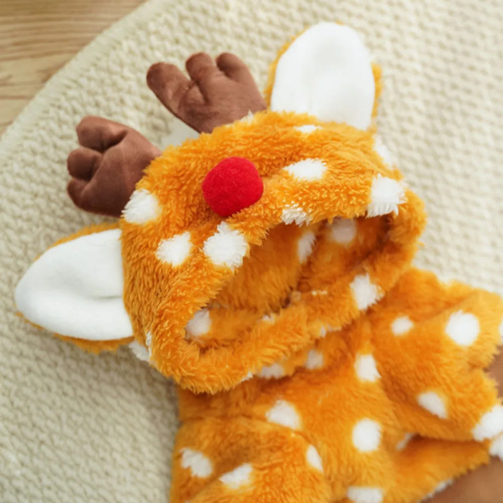 Reindeer Costume for Dogs: Warmth, Softness, Cute Photos