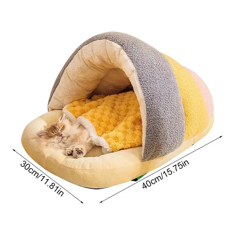 Cat Hideaway Bed: A Cocoon of Love, Warmth, and Security