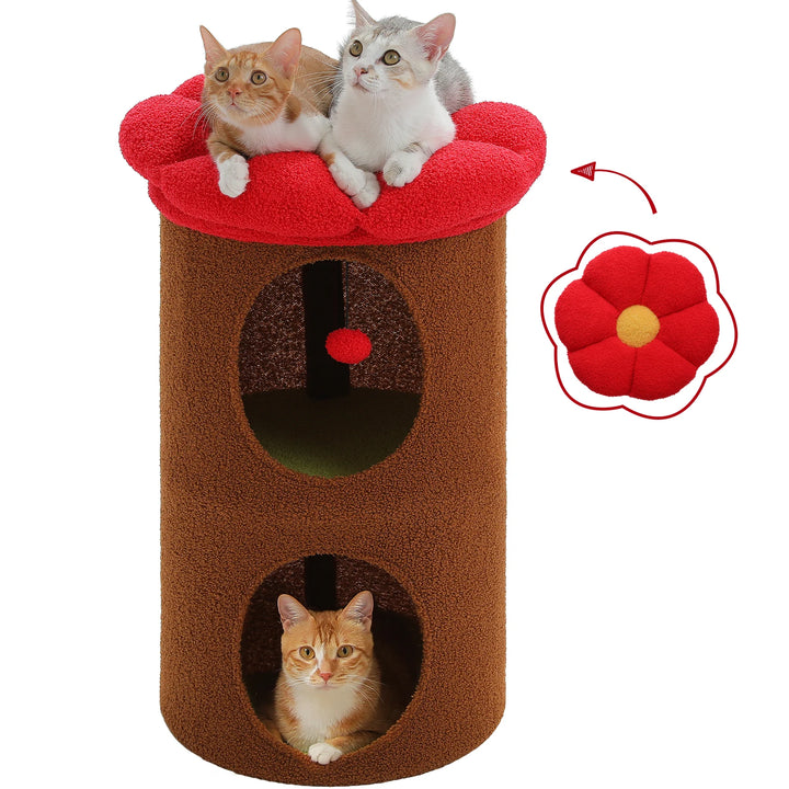 A flowery refuge for sensitive cats &amp; elegant interiors
