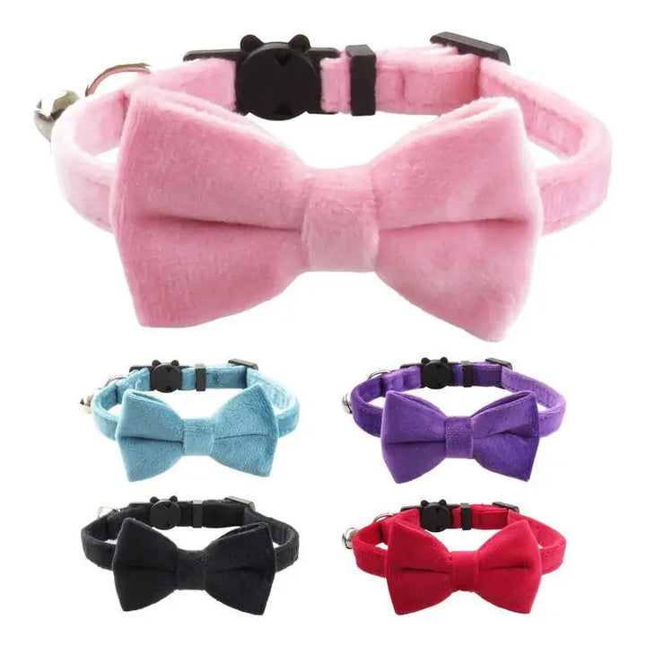 Dog &amp; Cat Bow Tie Collar: Understated Chic, Visible Love, Precious Memories