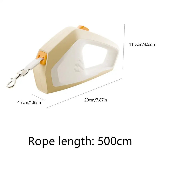 5m retractable dog leash: controlled freedom, enhanced complicity