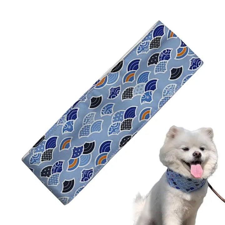 Cooling Bandana for Dogs and Cats - Gentle Coolness Immediate Relief