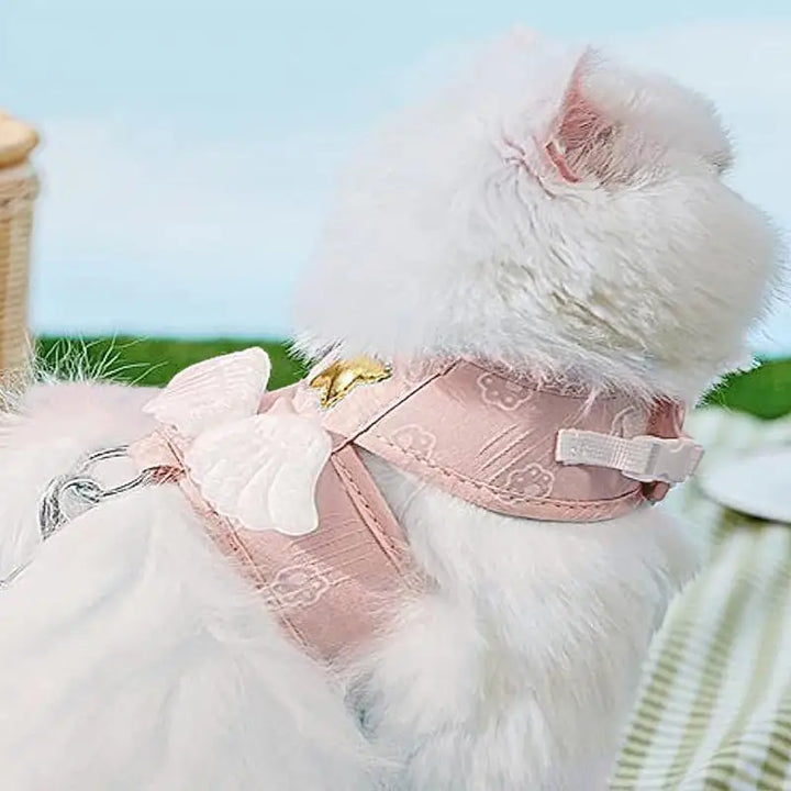 Cute Soft Breathable Angel Wings Kitten Harness