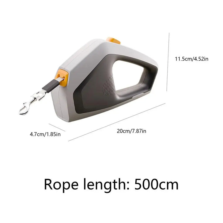 5m retractable dog leash: controlled freedom, enhanced complicity
