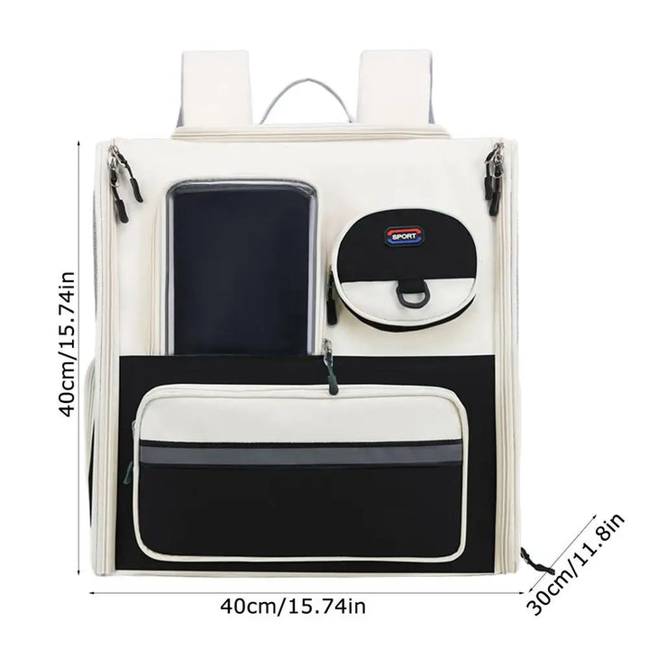 Dog &amp; cat carrier backpack: fluid, reassuring and designed for your journeys as a couple