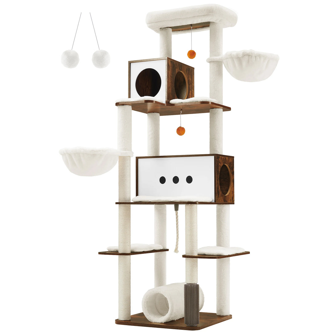 Cat tree 197 cm – A stable haven for several cats