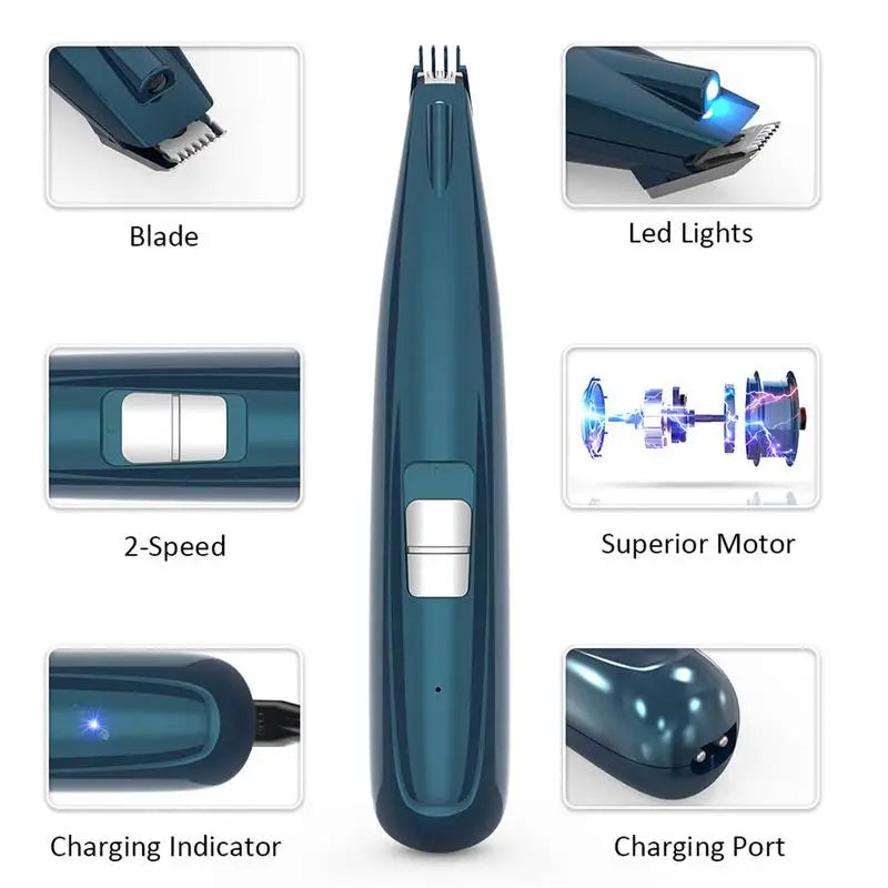 Precision grooming for sensitive areas of cats &amp; dogs