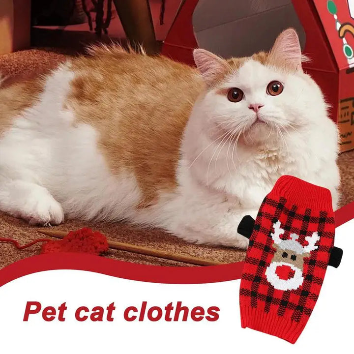 Soft, warm and loving Christmas sweater for dogs or cats