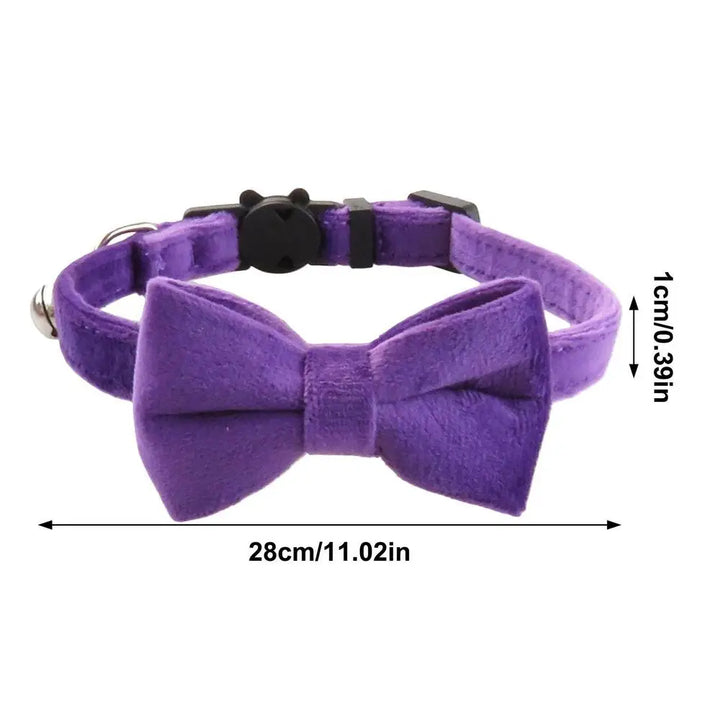 Dog &amp; Cat Bow Tie Collar: Understated Chic, Visible Love, Precious Memories