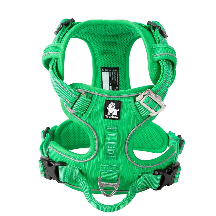 Harnais Réfléchissant Anti-Traction Premium pour Chiens Truelove - HautePattes
