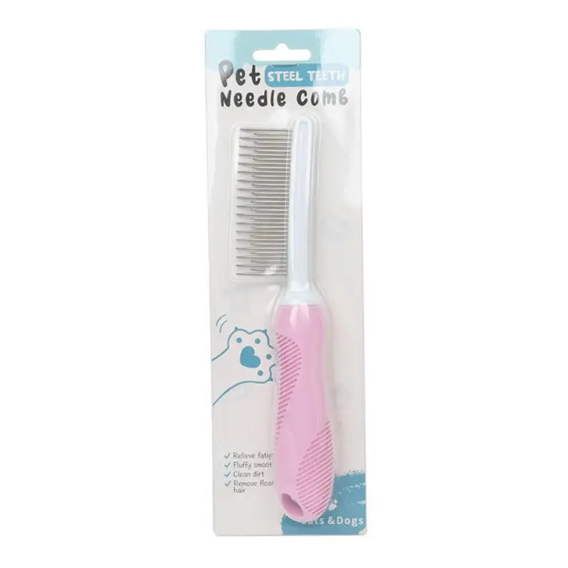 Cat grooming comb: gentle detangling, strengthened bond
