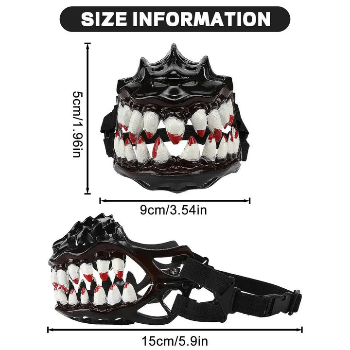 Halloween Dog Muzzle: Monstrous Mouth, Loving Comfort