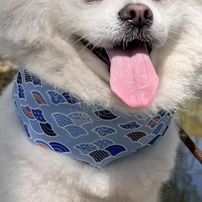 Cooling Bandana for Dogs and Cats - Gentle Coolness Immediate Relief