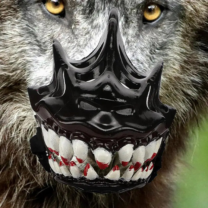 Halloween Dog Muzzle: Monstrous Mouth, Loving Comfort