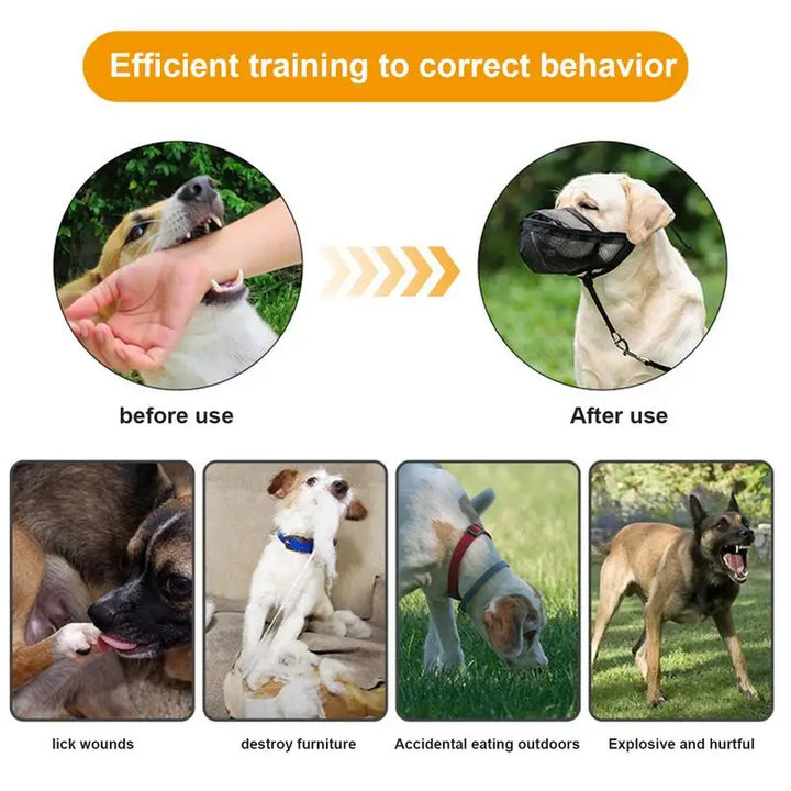 2XL Mesh Dog Muzzle: Gentle Control, Total Comfort